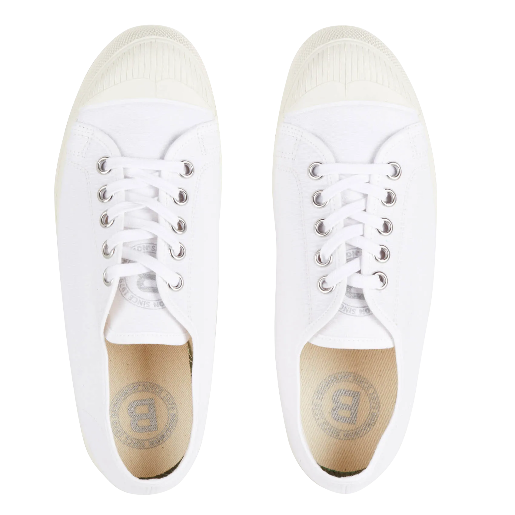  BENSIMON   ROMY - Sneakers basse in tela | Bianco