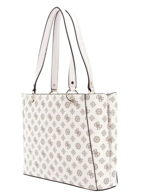 Borsa Simil Pelle Guess Noelle PT787925 Bianco