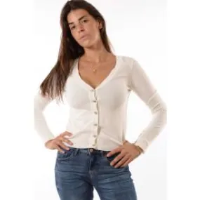 Cardigan in misto viscosa guess