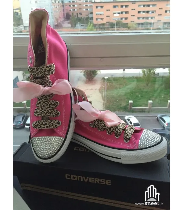 Converse All Star personalizzate - Modello Brillantini 11