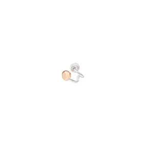 DoDo Orecchino Pepita in Argento e Oro Rosa