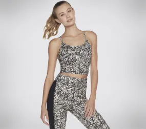 GOSTRETCH Mini Cheetah Racerback Longline Bra