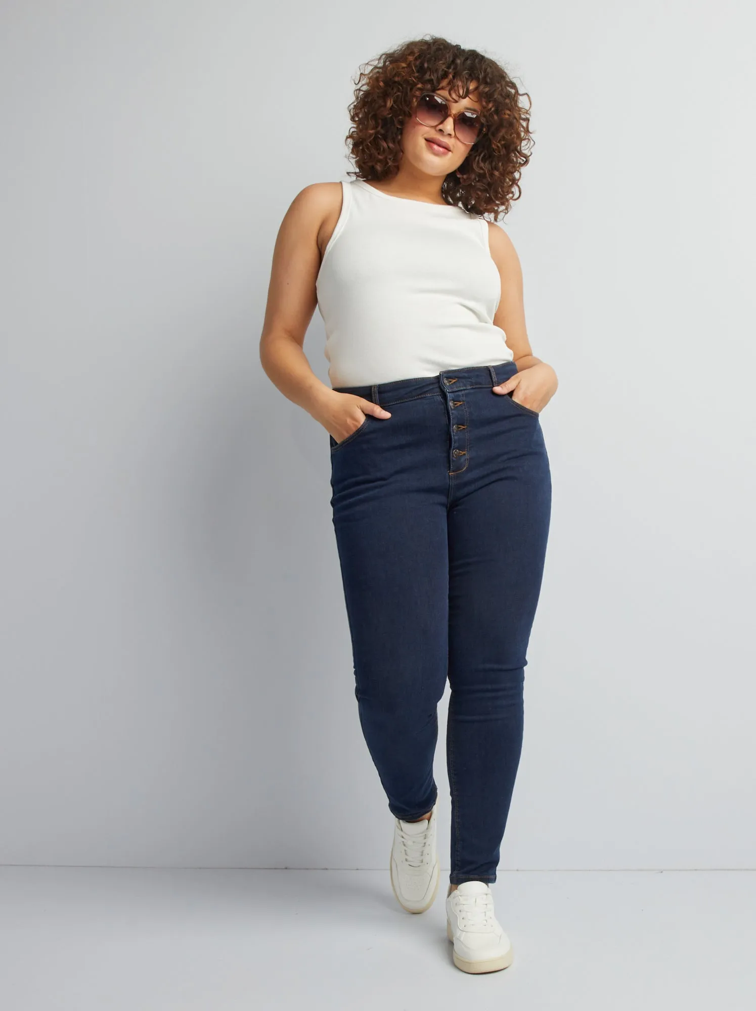 Jeans skinny L28 - BLU