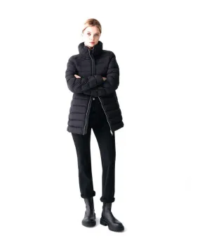 Piumino Casual Donna Tessuto Elasticizzato
