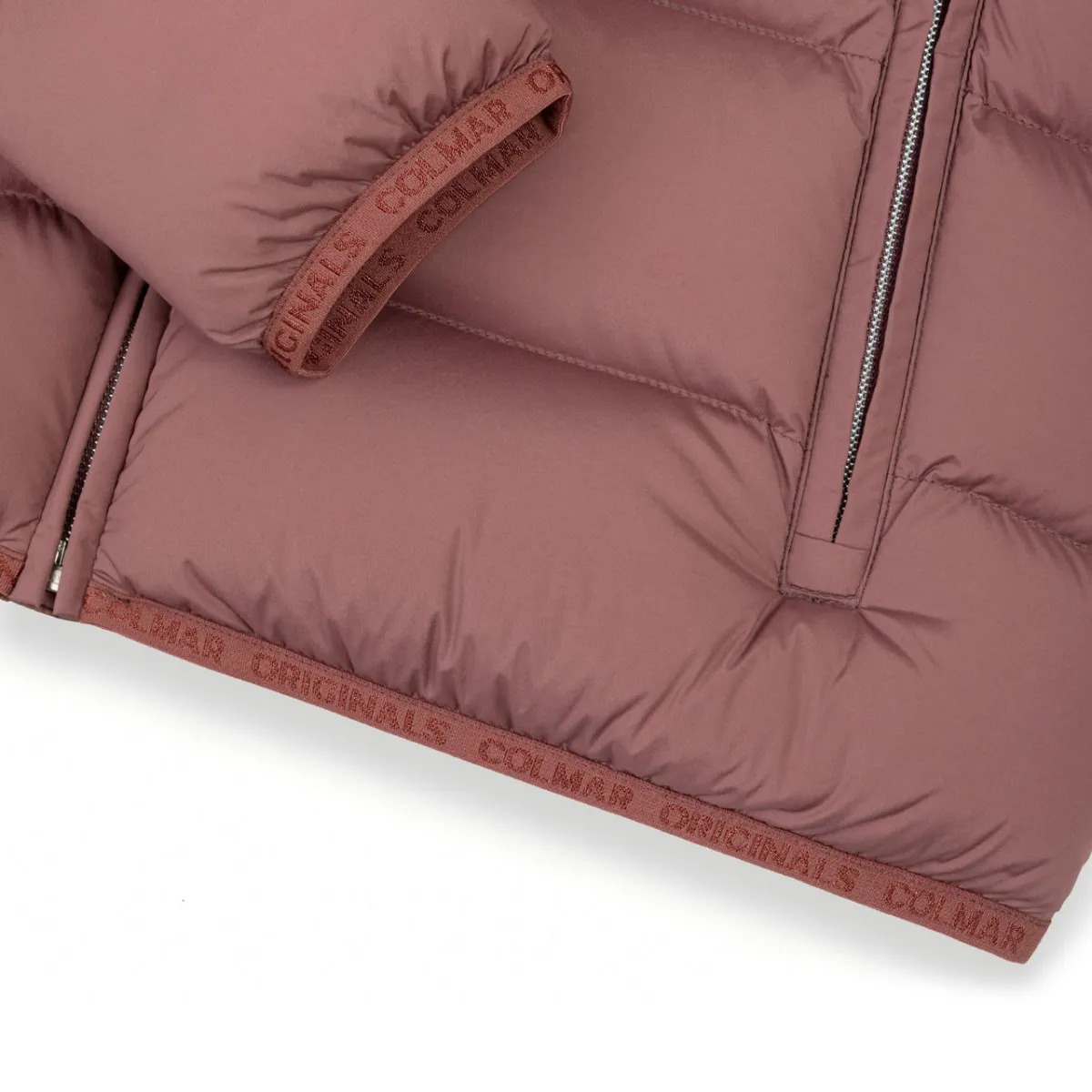 Piumino Elasticizzato Con Cappuccio Arcadia