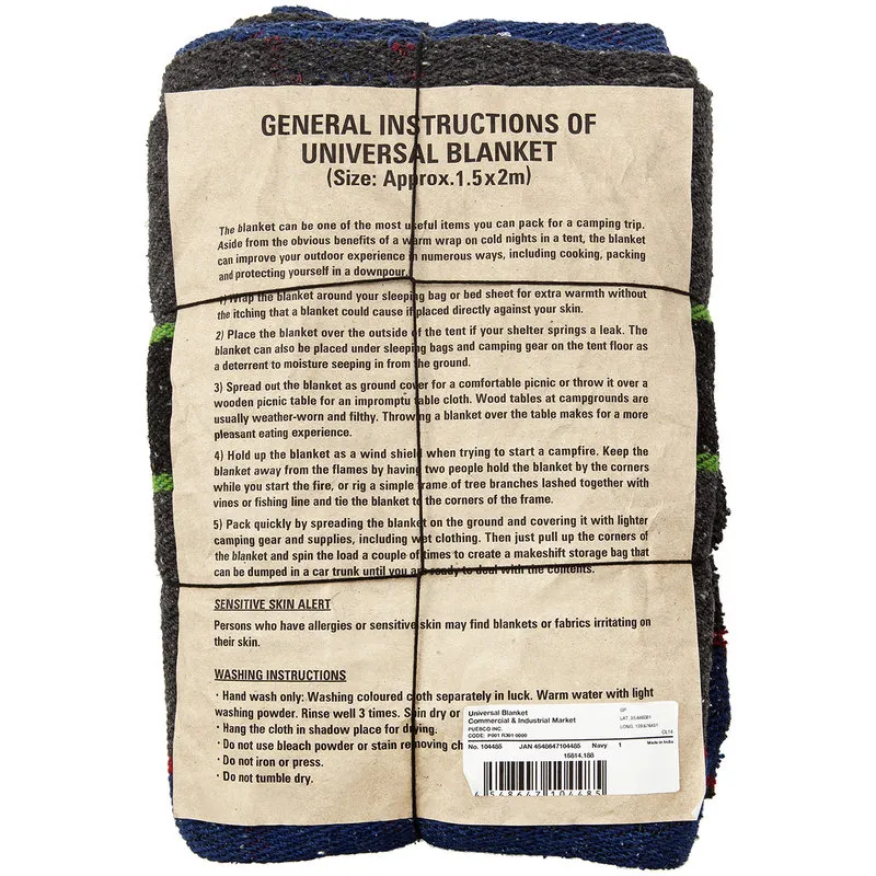 Puebco Coperta Universal, blu scuro
