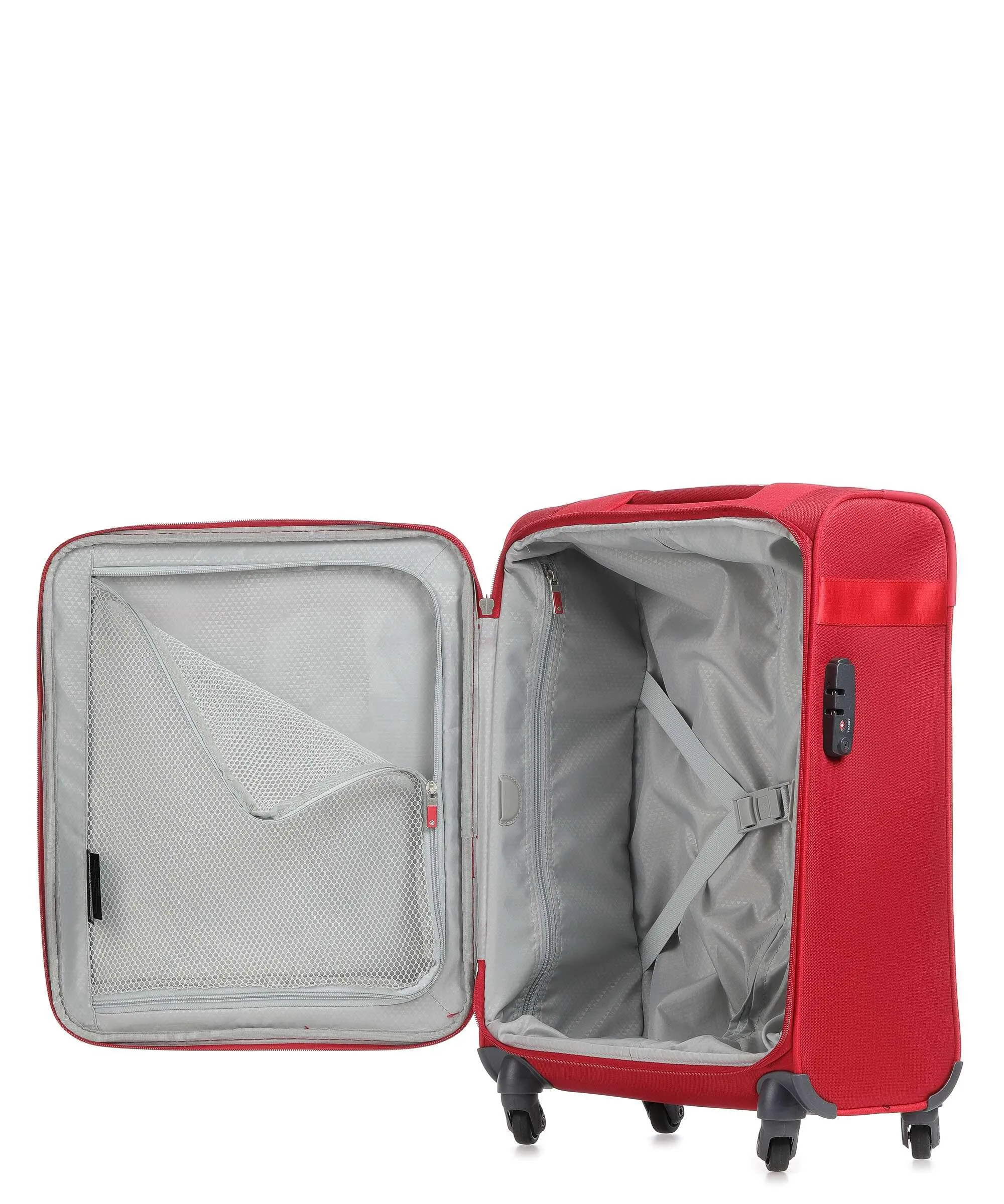  Samsonite Citybeat Valigia trolley (4 ruote) rosso 55 cm  