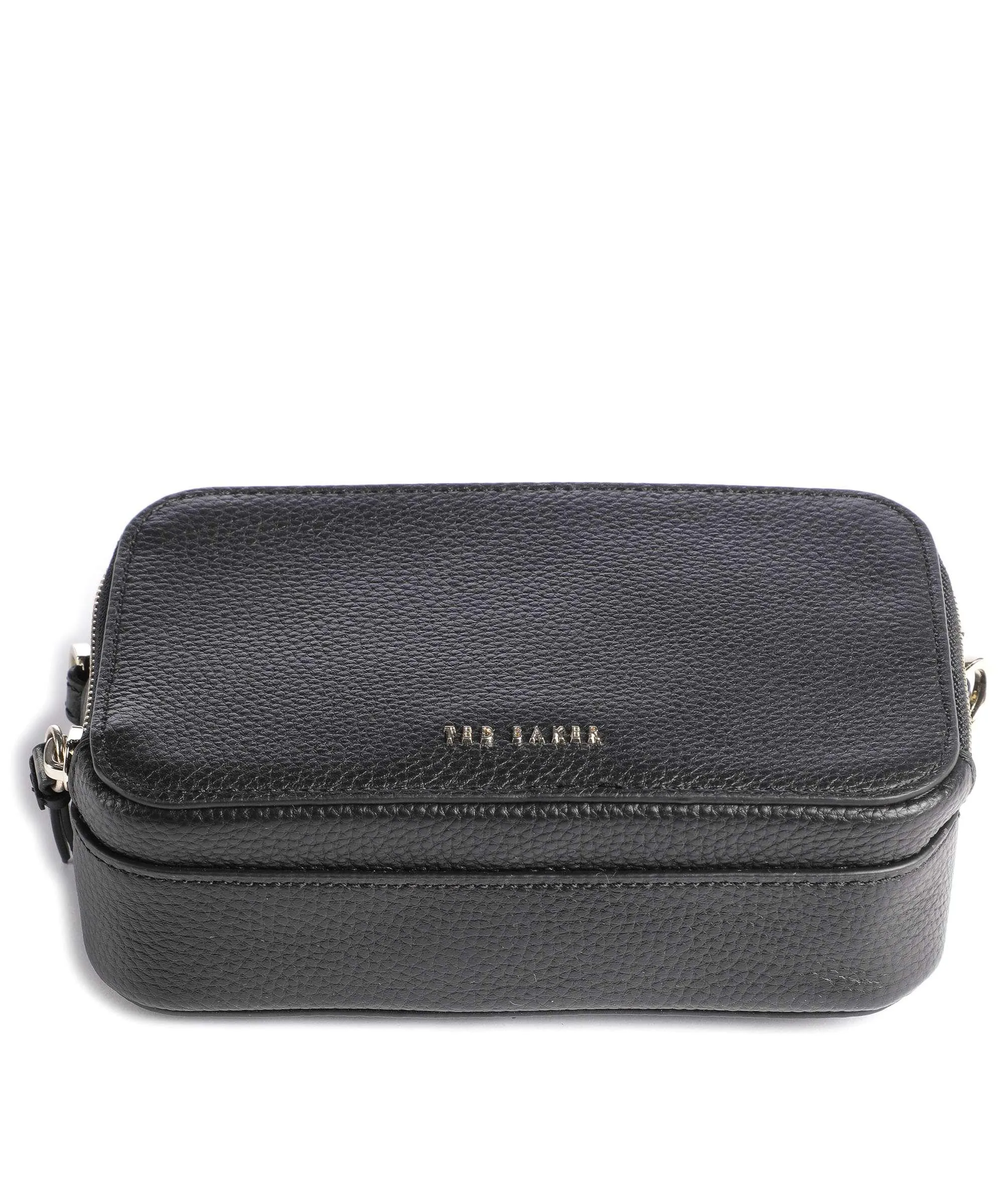  Ted Baker Stunna Borsa a tracolla pelle granulata nero  