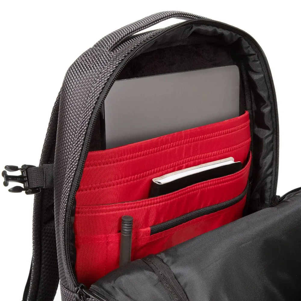 ZAINO EASTPAK TECUM M CON PORTA BOTTIGLIE E TASCA PER LAPTOP EK00091D I971 ACCENT GREY